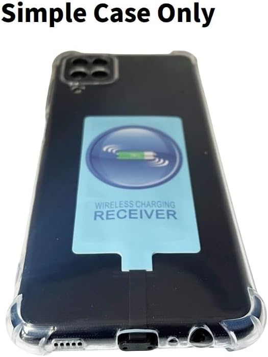 Transform Your Samsung Galaxy A12 A22 A32 A42 A52 A72 into a Wireless Charging Hub with Our Type-C Receiver – Quick Charge, Compact Stand, and Foldable Design for Effortless Mobility and Enhanced Convenience