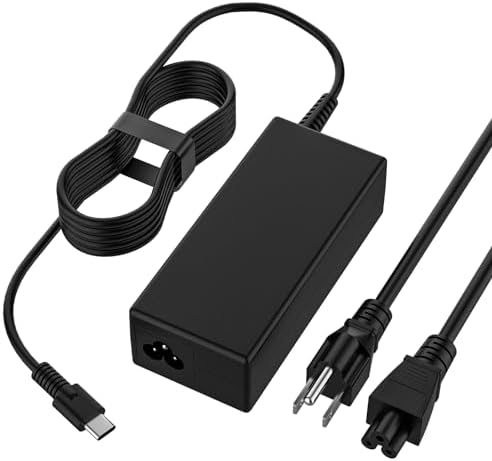 65 W USB-C Power Adapter for HP Elite Book & Chromebook – Advanced Rapid Charge Solution for Elite x360, Spectre x360, Pro Book, Envy & More – Versatile 20 V/3.25 A Output for Optimal Device Performance – Perfect Replacement for TPN-LA12, TPN-LA22 & Other Models – Reliable Compatibility Across Diverse HP Laptops – Supports Wide Voltage Range with 100-240 V Input – Lightweight & Portable Design for Effortless Travel Charging – Premium Quality Power Cord Included for Uninterrupted Connectivity – Enhance Your Laptop Efficiency with This High-Performance Charger – Ideal for Students and Professionals Seeking Consistent Power Supply – 24/7 Customer Support for All Inquiries – Ensure Seamless Operation of Your HP Devices with This Essential Charger.