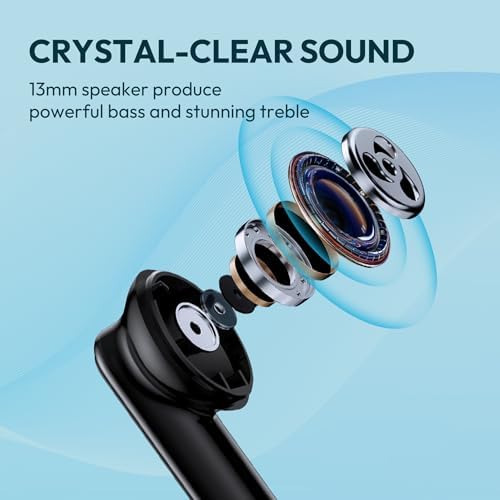 Unleash Your Sound Potential with BAFONE Wireless Bluetooth Earbuds – 60-Hour Playtime, IPX5 Waterproof Durability, and Ergonomic In-Ear Comfort for Active Users. Featuring an LED Battery Indicator for Instant Status Check, These High-Performance Earbuds Offer Effortless Pairing with Smartphones, Laptops, and TVs. Ideal for Athletes and Professionals, Experience Crystal-Clear Calling with the Built-In Microphone. Immerse Yourself in Superior Sound Quality and Long-Lasting Performance – Your Go-To Solution for Music Enjoyment and Seamless Communication, Anytime and Anywhere!