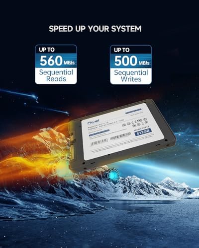 Transform Your Computing Power with the FS810 500 GB SATA III SSD – Ultra-Fast Solid State Drive for Desktops & Laptops, Achieve 560 MB/s Speed & 3 D NAND TLC Technology for Enhanced Gaming and Productivity Boost