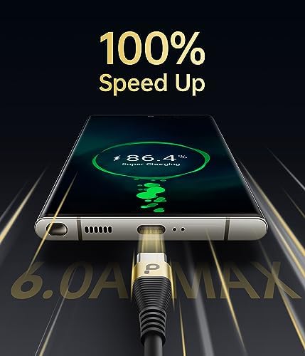 Coiled USB C to USB C Charger Cable 2-Pack (3 FT) – Fast Charging for i Phone 16/15/15 Pro/15 Plus/15 Pro Max & Samsung Galaxy S23 – Tangle-Free Design for Effortless Use in Car or Home – Durable, Flexible Power Solution for All USB C Devices