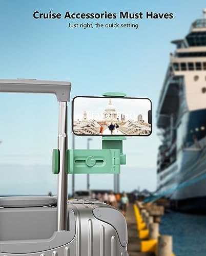 Mii KARE Universal Airplane Phone Holder – Innovative 360-Degree Rotating Smartphone Mount for Ultimate In-Flight Entertainment, Lightweight and Durable Travel Companion for Effortless Viewing on Tray Tables, Perfect for Long Flights and Quick Getaways