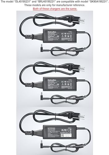 45 W HP Laptop Power Adapter Charger – Fast Charging Compatibility for Pavilion and Stream Series – Reliable 19.5 V 2.31 A AC Adapter with Blue Tip – Perfect for 11, 13, 14 & 15-inch Notebooks – Enhanced Performance and Safety Features – Ideal Replacement for 741727-001 and More – 12-Month Satisfaction Guarantee – Ensure Your Device Stays Powered and Ready!