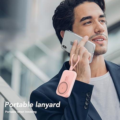 HUOTO 10000 m Ah Magnetic Power Bank – Ultimate Fast Charging Solution for i Phone 12-16 Pro Max | Wireless Battery Pack for Hassle-Free Travel & Everyday Use | Sleek, Compact Design with Enhanced Mag Safe Compatibility