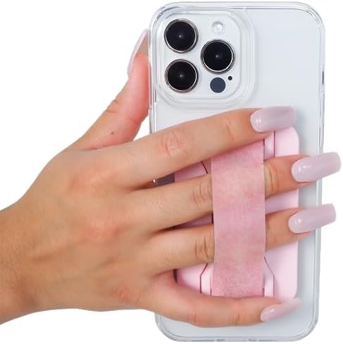 Revolutionary Love Handle PRO Magnetic Phone Grip & Stand – Ultimate Silicone Strap for i Phone & Android – All-in-One Device Mount, Kickstand, and Secure Holder – Experience Unmatched Stability, Style, and Convenience for Every Smartphone User