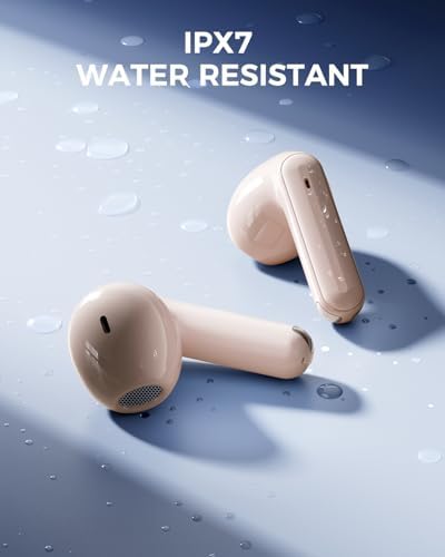 Revolutionary Bluetooth 5.4 Wireless Earbuds – Immersive Surround Sound with 48-Hour Playtime, IPX7 Waterproof for Ultimate Sports Performance, Tap-Control for Effortless Use, LED Display Charging Case – Perfectly Compatible with i Phone & Android Devices