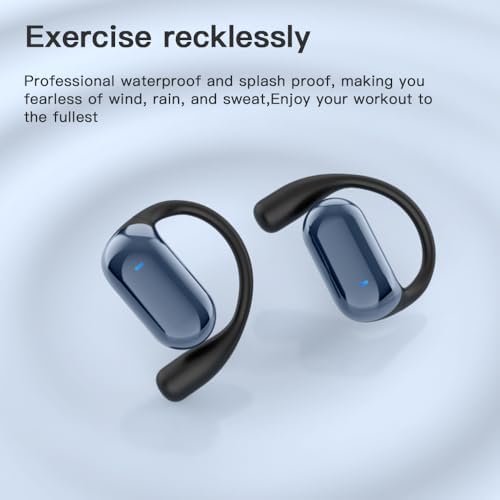 Q16 S Pro Wireless Translation Earbuds – Advanced Bluetooth 5.4 Headphones with 70-Hour Playtime, IPX5 Waterproof Protection, Ergonomic Sports Design Featuring Secure Ear Hooks, Touch Control for Effortless Use – Ultimate Audio Clarity and Language Translation for Travelers and Fitness Enthusiasts