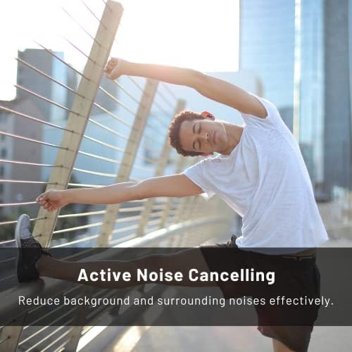 Elevate Your Audio Experience with Premium Buds Wireless Earbuds – Cutting-Edge Bluetooth 5.3 Noise Cancelling Earphones with Stylish Wireless Charging Case – Perfectly Designed for i Phone and Android Users – Unrivaled Sound Clarity & Comfort for Music Aficionados & Professionals on the Move