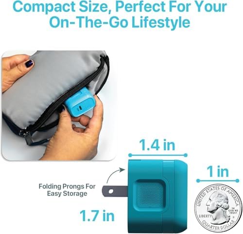 BLACK+DECKER Ga N PD 20 W USB-C Wall Charger – High-Efficiency Fast Charging Block for i Phone 16/15 & Universal USB-C Devices – Perfect for Home, Office, and On-the-Go with Advanced Safety Mechanisms