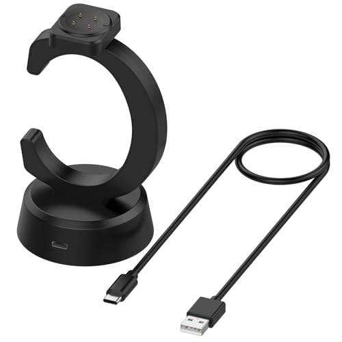 LOKEKE USB Type C Charging Dock for Google Pixel Watch 3 – Ultra-Compact Fast Charger with Robust Durability and Effortless Smartwatch Management for Active Lifestyles