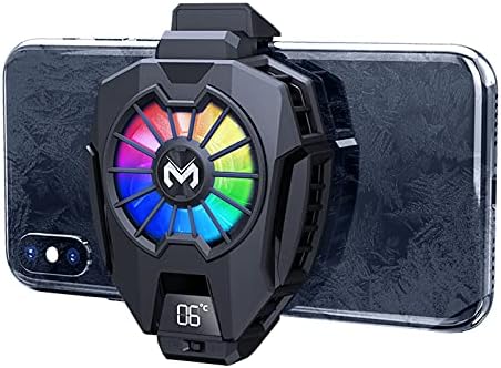 Neveika Phone Cooler, Cellphone Radiator with Dual Semi-Conductor Cooling Chip, Mobile Phones with a Width of 6 to 8 cm for Tiktok Live Streaming, Outdoor Vlog, Mobile Gaming. – Enhanced Compatibility and Speed