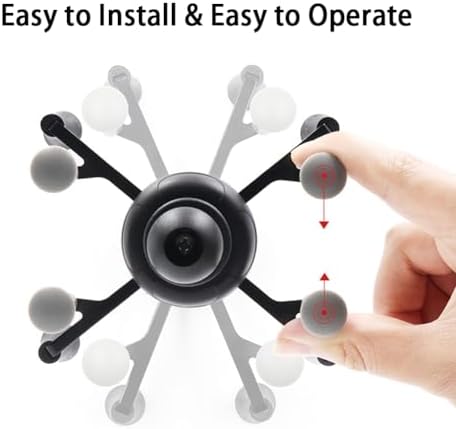 Versatile RAM-Compatible Phone Mount with Adjustable Cradle and B Size 1″ Ball – Durable Black Handlebar Holder for Cyclists and Motorcyclists – Optimize Viewing Angles and Ensure Device Stability on the Go