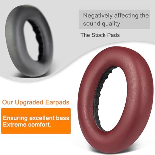Transform Your Listening Experience with SOULWIT Replacement Earpads for Bose Quiet Comfort Wireless Headphones – Luxurious Ultra-Soft Protein Leather Cushions with Advanced High-Density Noise Cancelling Foam in Elegant Sandstone – Maximum Comfort, Superior Sound Isolation, and Effortless Installation for Extended Headphone Lifespan