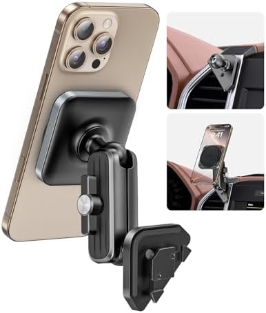 Ford F-150 Magnetic Air Vent Phone Holder – APPS2 Hands-Free Mount for i Phone 12-16 & Mag Safe, Enhanced Stability for Super Duty & Expedition, Effortless Navigation & Communication, Essential Truck Accessory for Modern Drivers