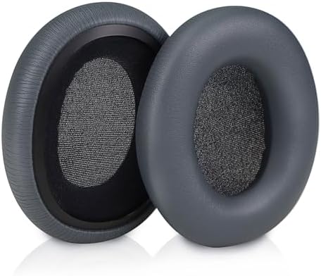 Ultimate Memory Foam Replacement Earpads for Skullcandy Crusher ANC 2 – Exceptional Noise Isolation and Unmatched Comfort for Enhanced Audio Experience, Ideal Fit for Wireless Headphones (Sleek Black)