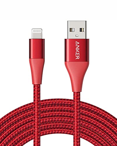 Anker 551 USB-A to Lightning Cable (3 ft) – Ultra-Fast Charging i Phone Charger, MFi Certified for i Phone 13/12/11/X/8 Series, Durable Nylon Build for Home and Car Use, Superior Compatibility and Reliability