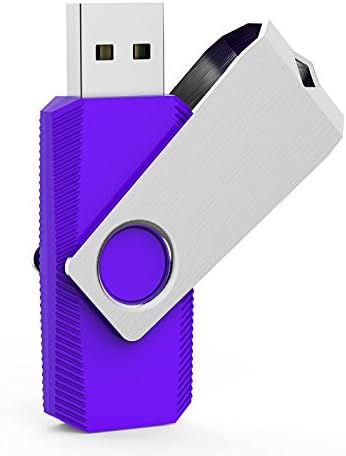 Colorful 5-Pack 64 GB USB Flash Drives by Aiibe – Versatile Data Storage Solution with Enhanced Speed and Compatibility – Stylish and Portable Thumb Drives in Black, Red, Cyan, Green, and Purple for Easy File Organization and Backup
