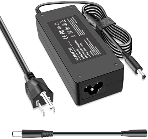90 W High-Performance AC Adapter Charger for Dell Opti Plex, Latitude & AIO Devices – Dual Connector Compatibility (4.5 x3.0 mm & 7.4 x5.0 mm) for Rapid Charging – Ideal for Opti Plex 7010, 7040, 7050, 7060, 7070, 7090 & More – Enhanced Safety Features with Overvoltage/Overcurrent Protection – Perfect Power Solution for Inspiron and Micro Desktops – 24-Hour Customer Support for Optimal Satisfaction