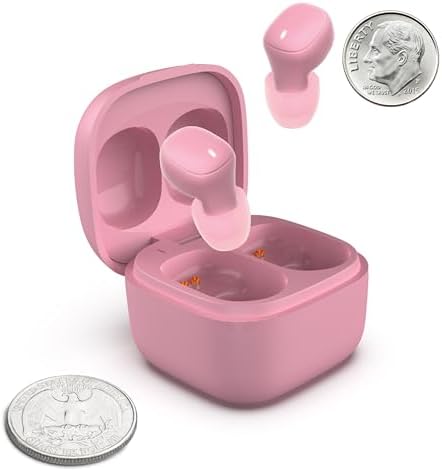 Discover the Coby Mini True Wireless Earbuds – The World’s Smallest Bluetooth Headphones with 12-Hour Playtime, Lightweight In-Ear Design, and Built-in Microphone for Hands-Free Convenience, Perfect for Active Lifestyles and Stylish Audio Experiences (Black)