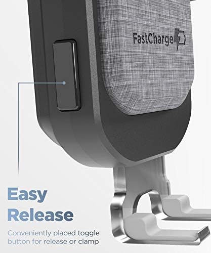 Effortless Auto-Clamping Wireless Car Charger Mount for Samsung Galaxy – Fast Qi Charging Holder for S24/S23/S22/S21/S20/Plus/Ultra – Sleek Design with 360-Degree Adjustability for Ultimate Convenience and Safety on the Road