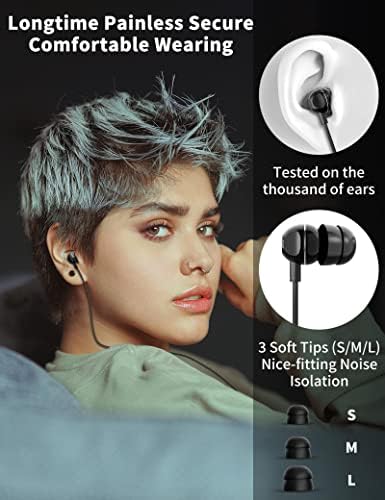 Discover Ultimate Sound Clarity with USB C Wired Earbuds for Samsung Galaxy & Pixel Devices – Noise-Canceling In-Ear Headphones Featuring Magnetic Storage and Integrated Microphone for Crystal Clear Calls – Optimized for Galaxy S53, S54, S22, S23, S21, S20 FE, Z Flip 5, Fold 4, Pixel 7, 6, 6 a, 7 a, One Plus – Ideal for Audiophiles and Gamers – Robust, Portable Design for Everyday Use