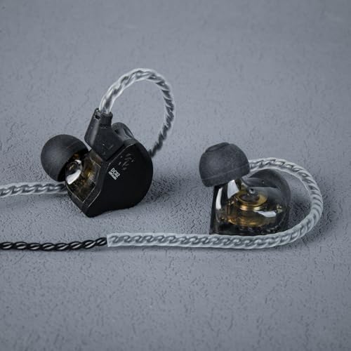 Upgrade Your Gaming Experience with CCZ DC02 High-Fidelity In-Ear Earbuds – Precision Dual Magnetic Circuit Technology for Superior Sound Quality, Integrated Microphone for Clear Team Communication, Ergonomic Design for Long-Lasting Comfort, and Universal Device Compatibility – Ideal Choice for Gamers and Audiophiles in Stylish Black Finish