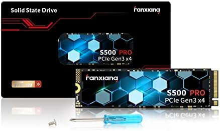 Experience Lightning-Fast Performance with the S500 Pro 256 GB NVMe SSD – High-Speed M.2 PCIe Gen3 x4 Solid State Drive for Enhanced Computing Efficiency, Blazing Read Speeds Up to 3200 MB/s, Ideal Upgrade for Laptops and Desktops, Featuring Reliable SLC Cache and 3 D NAND TLC Technology for Superior Data Management – Transform Your Workflow with Seamless Multitasking and Quick Load Times Today!