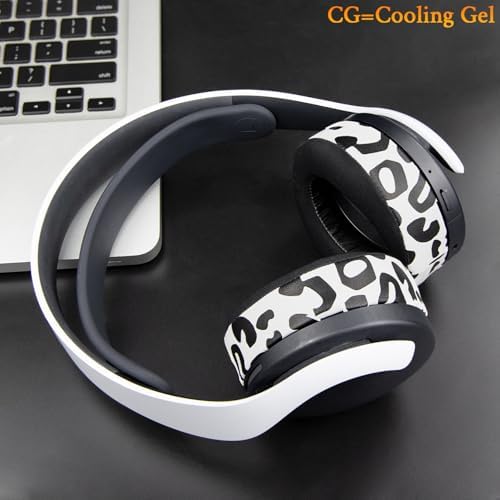 SOULWIT Premium Cooling-Gel Earpads for Sony PS5 Pulse 3 D Wireless Headset – Noise-Isolating Cushions for Enhanced Comfort and Gameplay – Effortless Installation, Sleek Black Design for Ultimate Gaming Experience