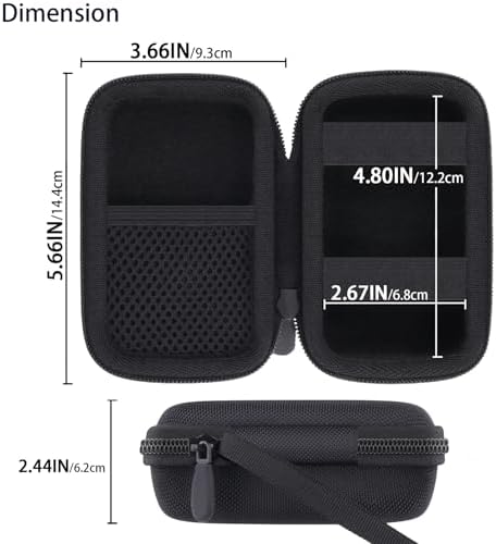 co2 CREA Green Hard Case for Anker Mag Safe UFO 3-in-1 Mag Go Wireless Charger Station – Travel-Friendly Foldable Charging Pad Protector with Enhanced Compatibility and 15 W Fast Charging Capability, Ideal for On-the-Go Charging Solutions