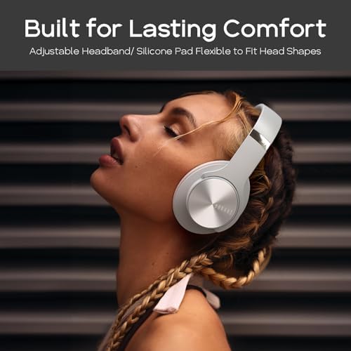 Transform Your Listening Journey with DOQAUS Over-Ear Bluetooth Headphones: 90-Hour Playtime, Tailored EQ Settings, and Superior Noise Cancellation for Unmatched Comfort and Audio Clarity in Music and Calls
