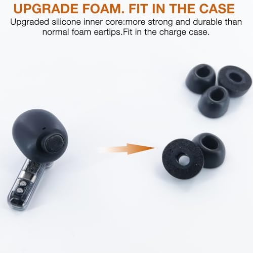 Transform Your Listening Journey with Advanced Memory Foam Eartips for Nothing Ear & CMF Buds – Ultimate Noise Isolation, Custom Comfort, and Enhanced Audio Clarity for True Music Lovers and Everyday Users