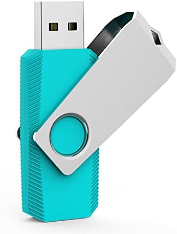 Colorful 5-Pack 64 GB USB Flash Drives by Aiibe – Versatile Data Storage Solution with Enhanced Speed and Compatibility – Stylish and Portable Thumb Drives in Black, Red, Cyan, Green, and Purple for Easy File Organization and Backup