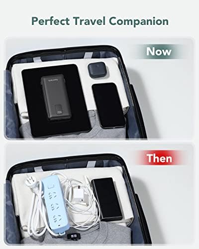 Ultimate Charmast 10,000 m Ah Portable Power Bank with Integrated Cables & Wall Plug – Fast Charging Essential for i Phone 16/15/14/13, Samsung, i Pad, and More – Unmatched Convenience for Travelers and On-the-Go Professionals