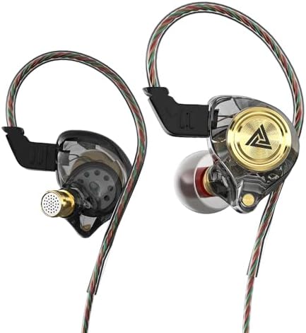 Premium Dual Pack Wired Gaming Earbuds – High-Fidelity In-Ear Monitors with 10 mm Dynamic Drivers for Rich Deep Bass, Advanced Noise-Canceling Technology, Ideal for Gaming & Remote Conferencing, Stylish Black & Purple Design, Versatile Compatibility Across Devices