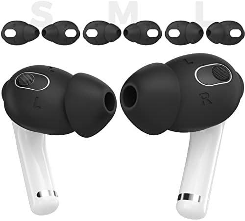 Aha Style Premium Silicone Ear Tips for Air Pods 3 (2021) – 3 Pairs in Large, Medium, and Small Sizes for Maximum Comfort and Noise Isolation – Ideal Apple Air Pods Accessories for Audiophiles Seeking Superior Sound Quality and Enhanced Listening Experience