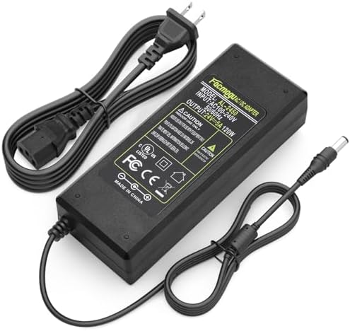 High-Performance 24 V 3 A Power Supply Adapter – Universal AC to DC Converter for LED Lighting & CCTV Systems, Dual Plug Compatibility (5.5 x 2.5 mm & 5.5 x 2.1 mm) – Reliable Switching Transformer with Safety Features for Optimal Device Functionality and Longevity