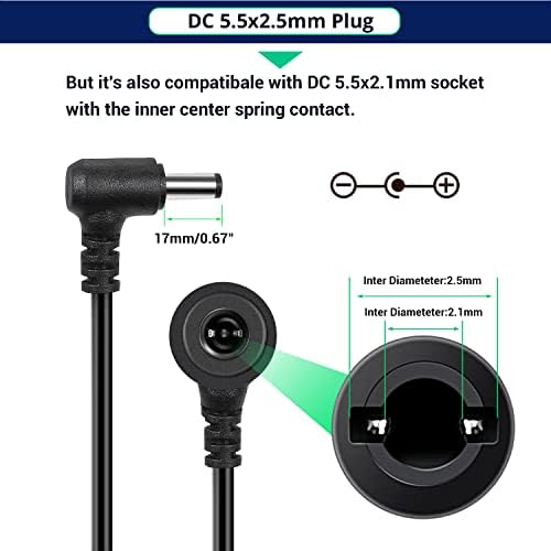 High-Performance 24 V 3 A Power Supply Adapter – Universal AC to DC Converter for LED Lighting & CCTV Systems, Dual Plug Compatibility (5.5 x 2.5 mm & 5.5 x 2.1 mm) – Reliable Switching Transformer with Safety Features for Optimal Device Functionality and Longevity