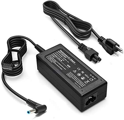 High-Speed 65 W HP Laptop Charger – Universal Compatibility for Pavilion, Envy, Elitebook, and More – Reliable 19.5 V 3.33 A Adapter with Enhanced Safety Features – Perfect for Your On-the-Go Lifestyle – 12-Month Replacement & 30-Day Money-Back Guarantee