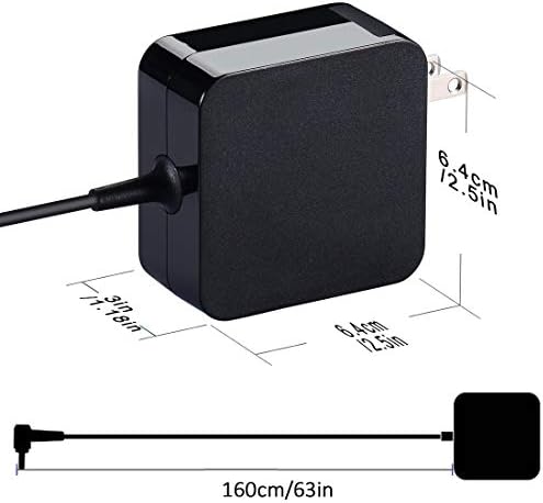 High-Speed 65 W Laptop Charger for ASUS Vivo Book Series – Optimal Replacement for Models L210, L510, F412, M515 & More – Reliable Power Supply with Enhanced Compatibility and Safety Certification – Perfect for Fast Charging and Durability