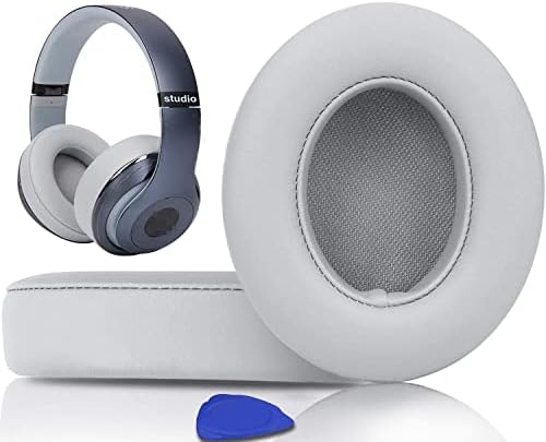Transform Your Beats Studio Listening with Solo WIT Premium Replacement Ear Pads – Luxurious Soft Protein Leather Cushions Featuring Noise Isolation Memory Foam for Ultimate Comfort and Superior Sound Quality, Vibrant Orange Design for Enhanced Style with Studio 2 & 3 Headphones