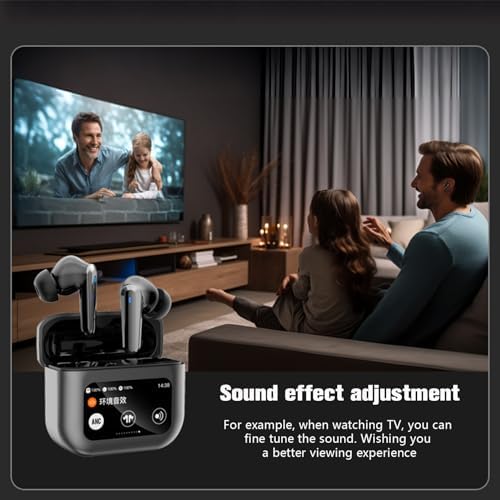 Revolutionary Wireless Active Noise Cancelling Earbuds with Touch Control and Transparency Mode – Ergonomically Designed Bluetooth Headphones for Optimal Comfort and Unmatched Audio Clarity, Perfect for Daily Commutes and Intense Workouts