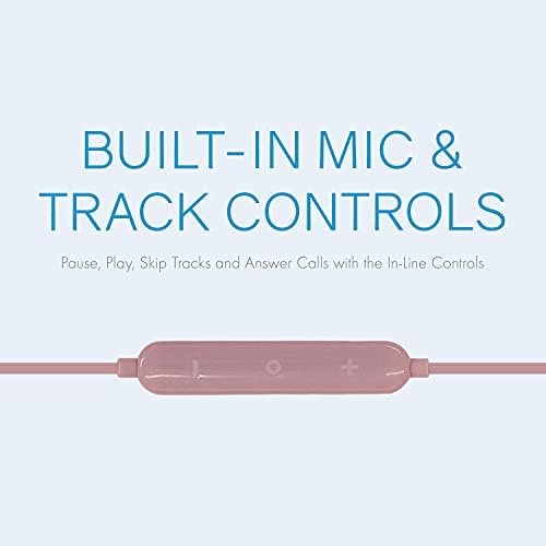 Premium Lightning Earbuds – Apple MFi Certified In-Ear Headphones with Enhanced Bass, Built-In Microphone for Hands-Free Calling, and Track Controls – Vibrant Red for Ultimate Style and Compatibility