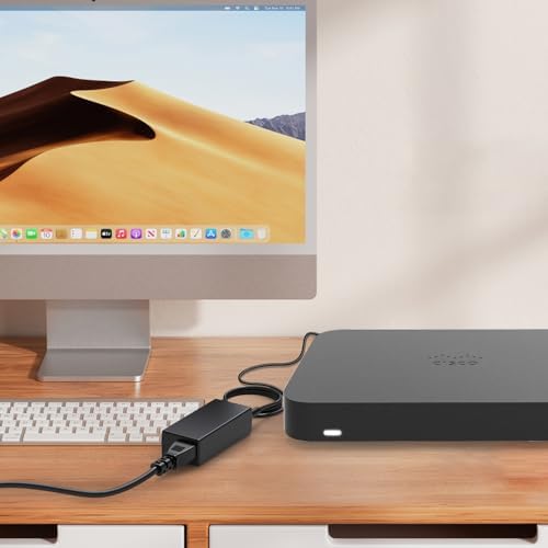 TAIFU 54 V AC Power Adapter for Cisco Meraki Z3 & Z3-HW – Essential High-Efficiency Charger for Seamless Remote Work Connectivity – Reliable Power Supply for Enhanced Telecommuting Performance and Optimal Device Functionality