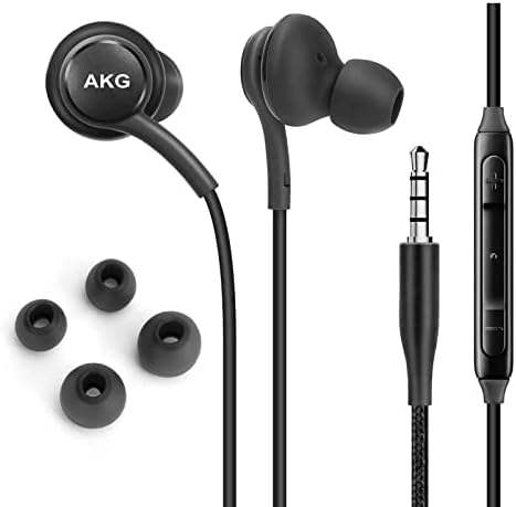 Urban X Durable Corded Stereo Earbuds for Lenovo Think Pad – Superior Sound with Built-in Microphone and Easy Volume Control, Tangle-Free Braided Cable, Perfect for Work and Play