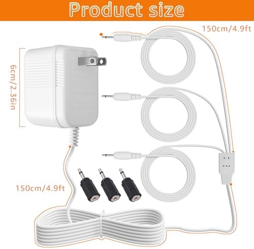 Transform Your Holiday Displays with the LCMLA 3 V AC/DC Power Adapter – Quick Charging, Durable Design, and Effortless Power for Department 56 Snow Village Accessories