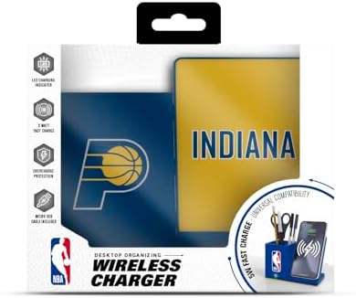 SOAR Smart Wireless Charger & Stylish Desktop Organizer – Fast 10 W Charging for Qi-Enabled Devices, Clutter-Free Workspace Solution with Built-in Storage and Safety Features