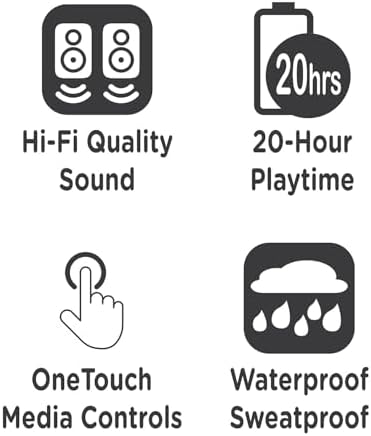 Morpheus 360 Spire True Wireless Earbuds – Premium Bluetooth 5.2 Connectivity, Immersive Hi-Fi Sound, Effortless Touch Control, Durable Waterproof Design with Chic Charging Case – Unleash Your Audio Adventure in Sleek Black