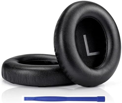 Transform Your Bose 700 Headphones with Premium Replacement Earpads – Luxurious Leather & High-Density Memory Foam for Unmatched Comfort and Superior Sound Isolation – Effortless Installation, Sleek Black Design for Audiophiles and Casual Listeners