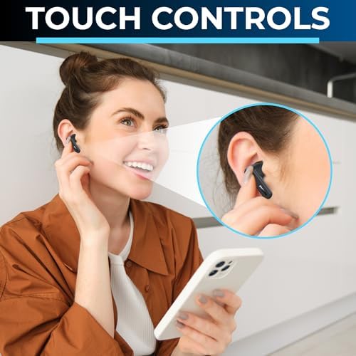 Revolutionize Your Audio Experience with PHILIPS True Wireless Earbuds – Advanced Bluetooth 5.3 Headphones Featuring 13 mm Drivers and AI Mic for Crystal-Clear Calls, IPX4 Waterproof Design for Active Lifestyles, 15 Hours of Playtime, Ultimate Compatibility with i Phone, Android & All Bluetooth Devices in Sleek White Finish