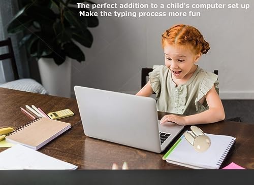 Adorable Pink Wireless Bunny Mouse – Lightweight, Silent Optical Mouse for PC, Laptop & Mac – Perfect Gift for Kids & Kawaii Lovers – Stylish & Portable USB Cordless Mice for Effortless Navigation